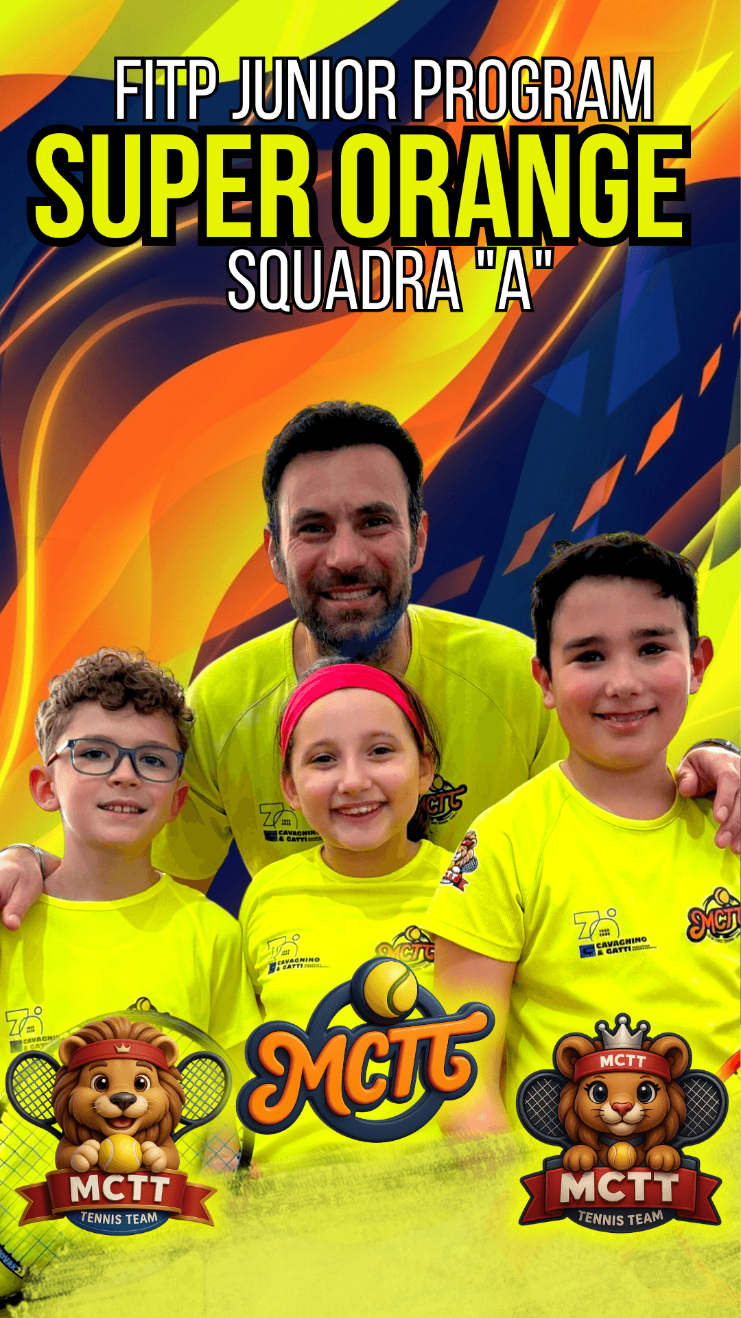 Super Orange, doppio impegno per MCTT con due squadre nella prima giornata del Junior Program a squadre