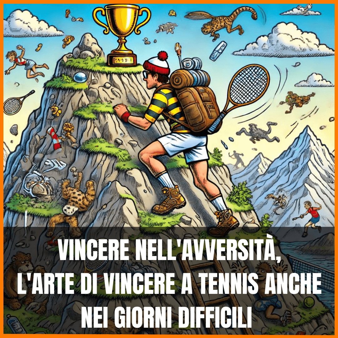 Vincere nell'Avversità, L'Arte di Vincere a Tennis Anche nei Giorni Difficili