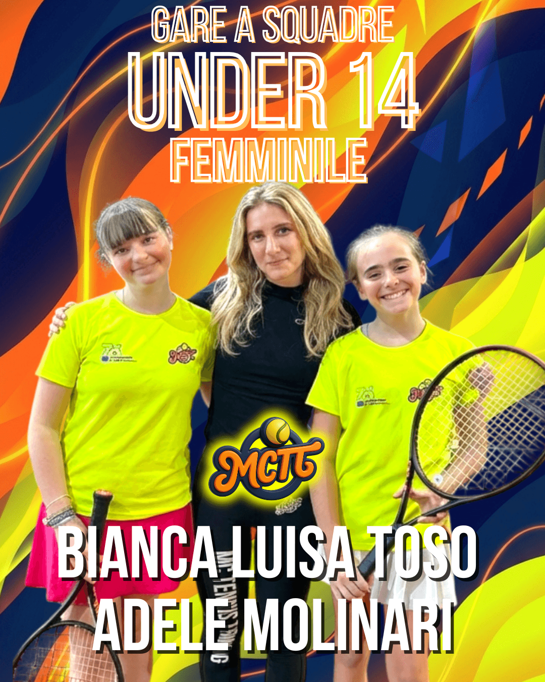 Campionato Under 14 femminile 2026: esordio di crescita per MC Tennis Training