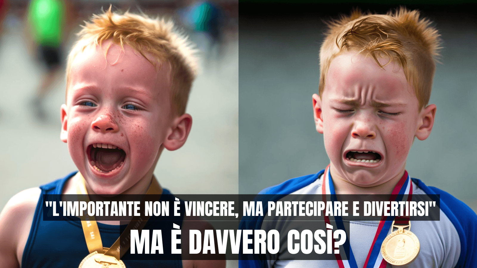 "L'IMPORTANTE NON È VINCERE, MA PARTECIPARE E DIVERTIRSI" MA È DAVVERO COSÌ?