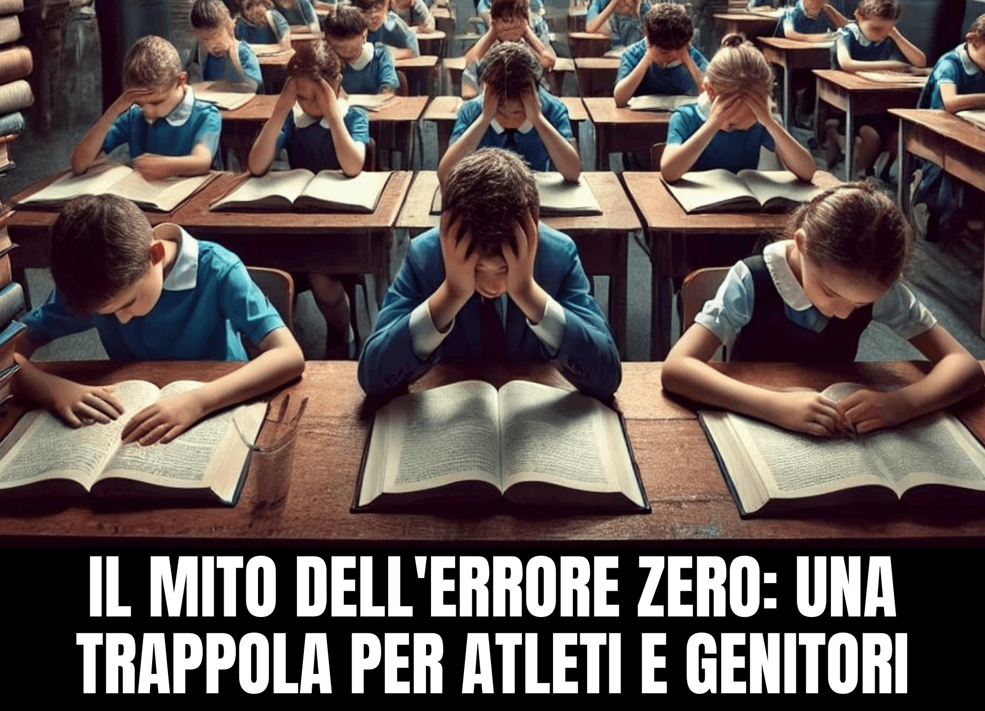 Il Mito dell'Errore Zero: Una Trappola per Atleti e Genitori