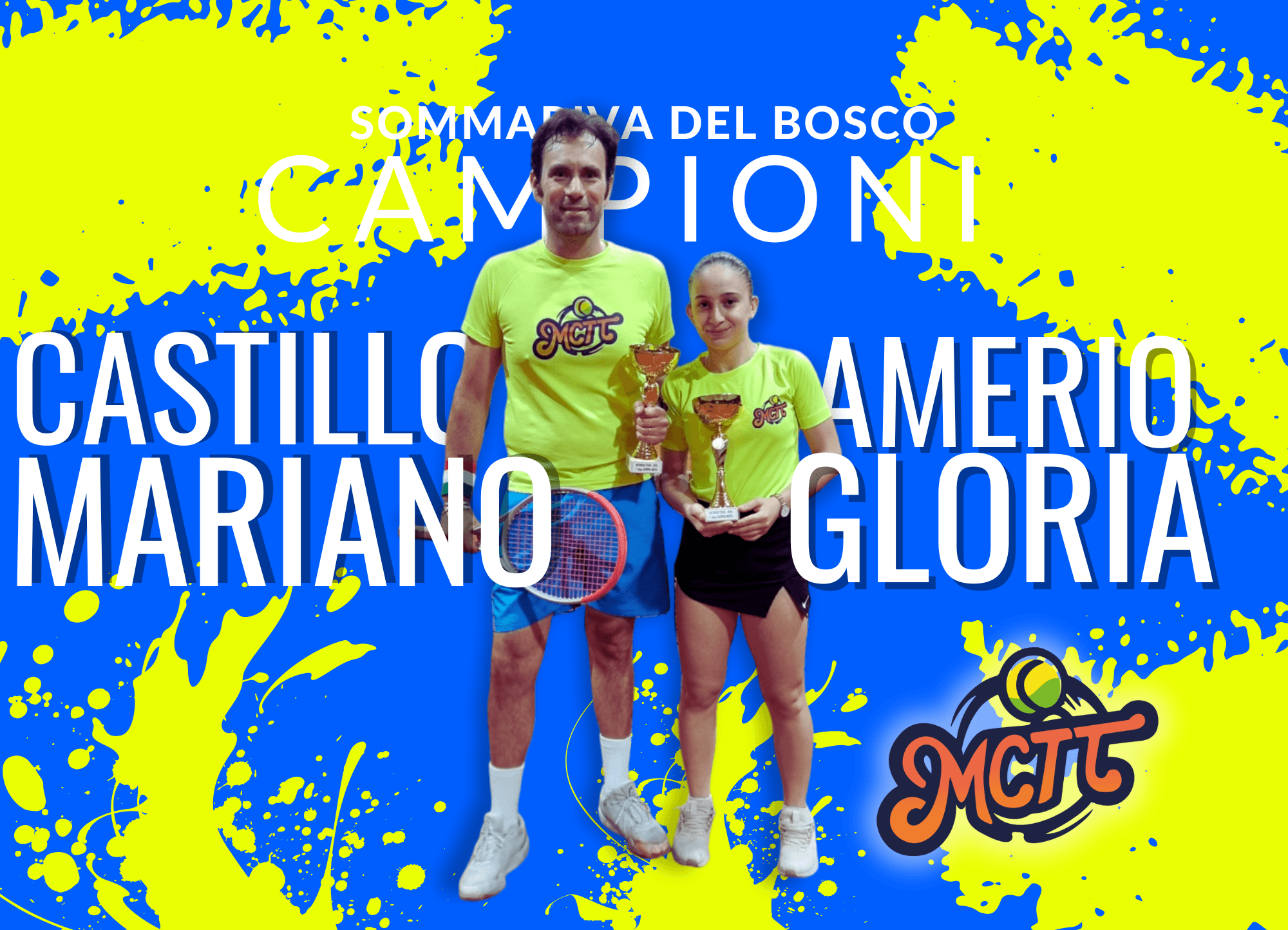 Il Ruggito di Amerio e Castillo, i Leoni della MCTT Riecheggia a Sommariva del Bosco nel Torneo di doppio misto