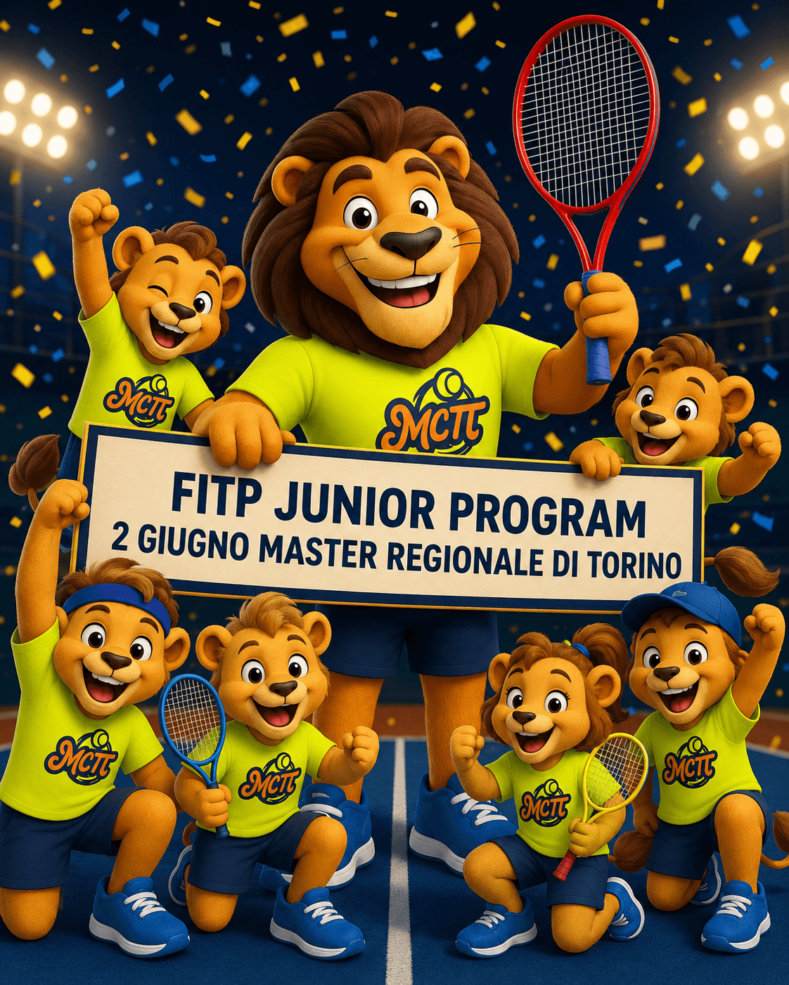 I Leoncini MCTT conquistano il Master Regionale FITP Junior Program di Torino
