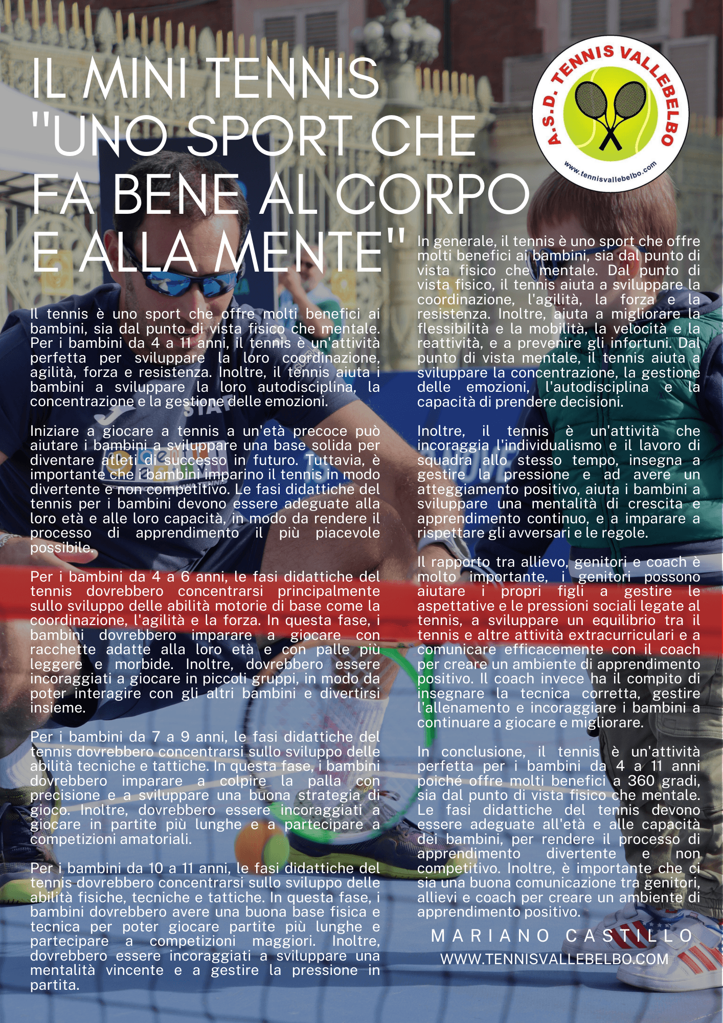 UNO SPORT CHE FA BENE AL CORPO E ALLA MENTE