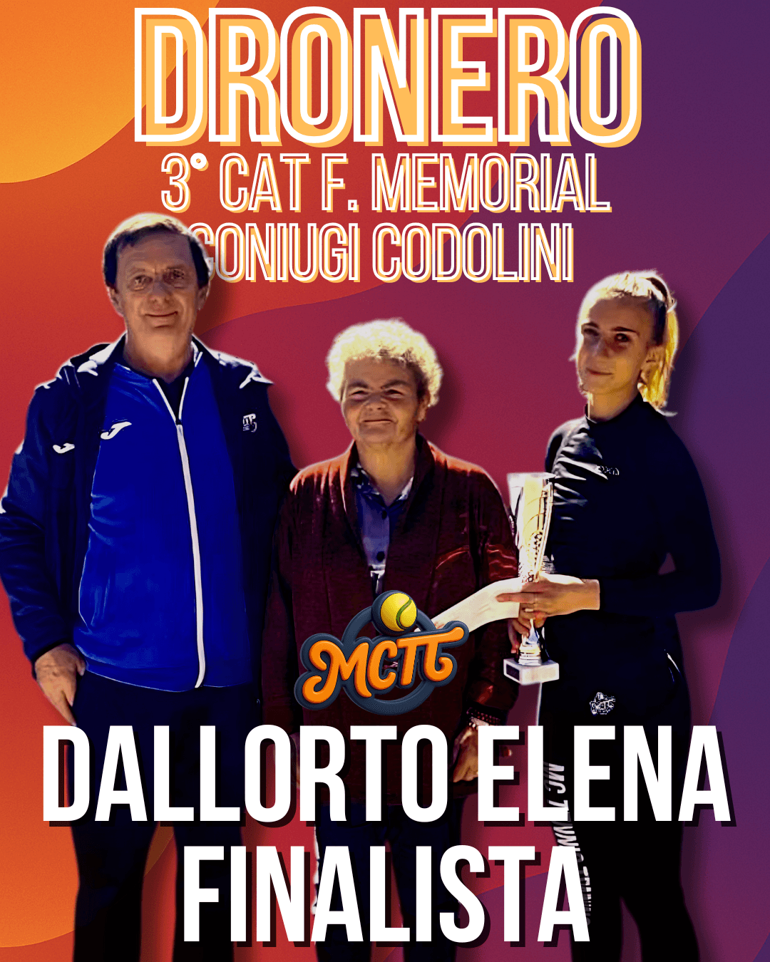 Elena Dallorto, impresa a Dronero: prima vittoria in carriera su una 3.2 e finale al Memorial Coniugi Codolini