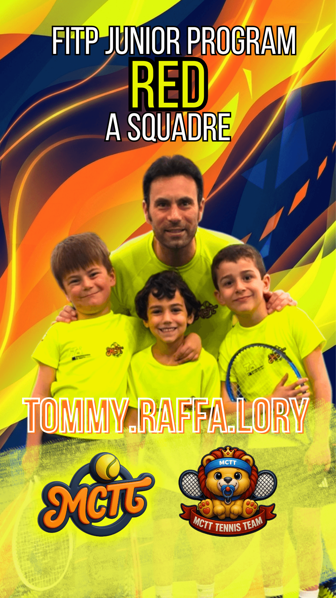 I Leoncini MCTT Ruggiscono al FITP Junior Program a Squadre