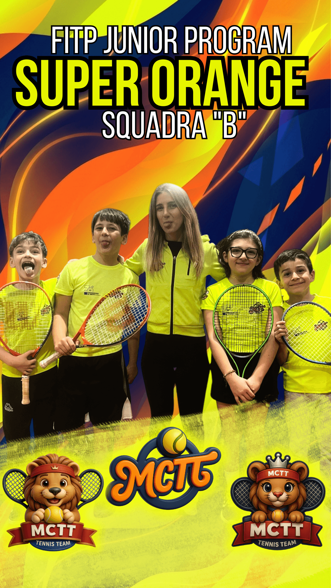 Super Orange, doppio impegno per MCTT con due squadre nella prima giornata del Junior Program a squadre